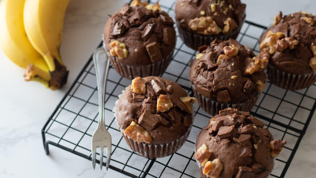 低脂肪パパイヤココナッツマフィンのレシピ