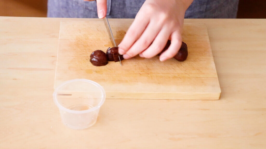 栗とコーヒーのパウンドケーキのレシピと作り方。料理研究家・フードコーディネーター藤井玲子のレシピと料理写真。れこれしぴ