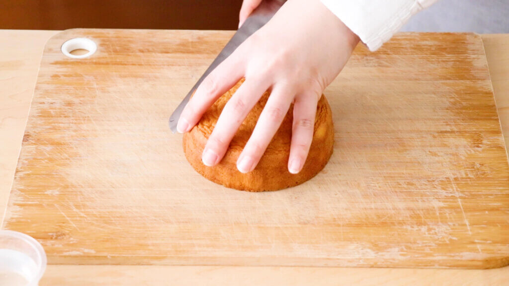 ナッペ不要♪いちごのネイキッドケーキのレシピと作り方。料理研究家・フードコーディネーター藤井玲子のレシピと料理写真。れこれしぴ
