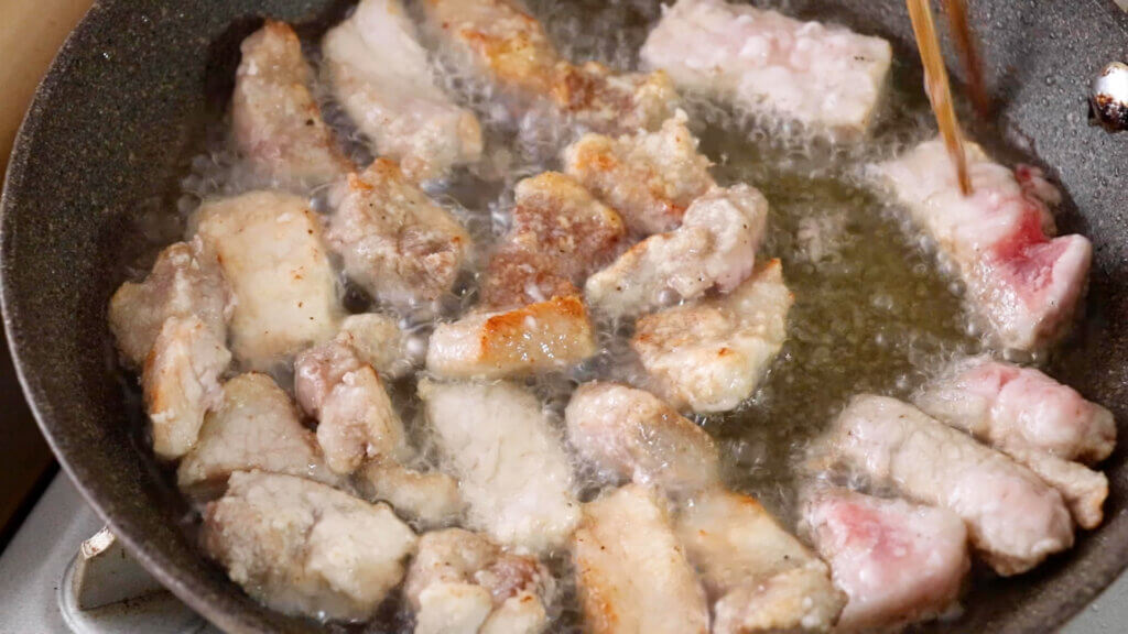 春野菜の黒酢酢豚のレシピと作り方。料理研究家・フードコーディネーター藤井玲子のレシピと料理写真。れこれしぴ
