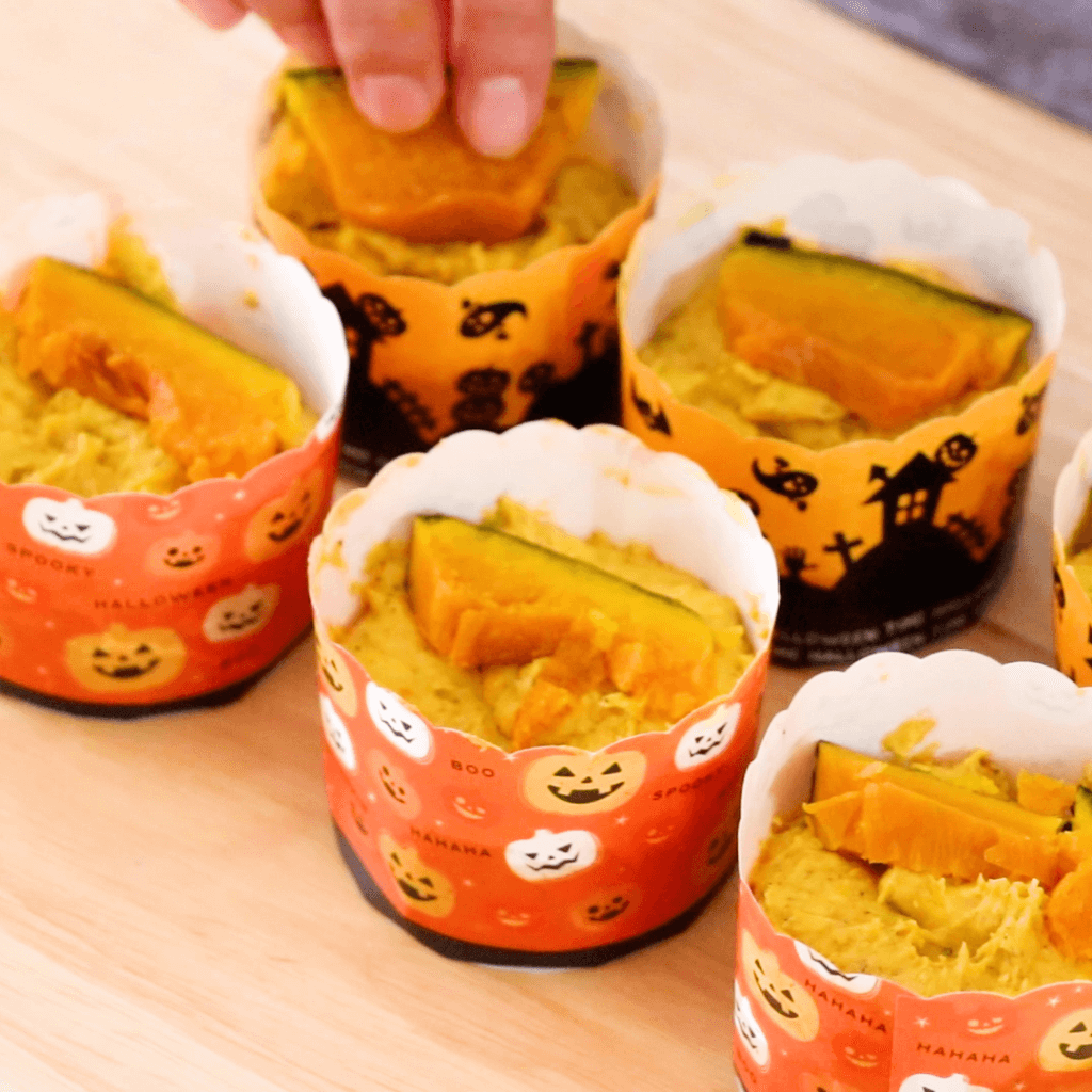 かぼちゃでほっこり♪チャイマフィンのレシピと作り方。料理研究家・フードコーディネーター藤井玲子のレシピと料理写真。れこれしぴ