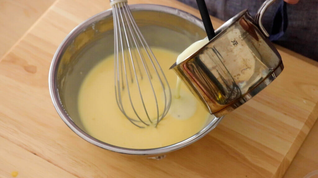 とろける口溶け♪ベイクドチーズケーキのレシピと作り方。料理研究家・フードコーディネーター藤井玲子のレシピと料理写真。れこれしぴ