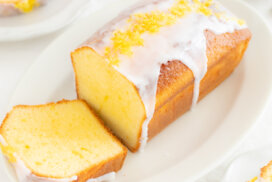 キュンと甘酸っぱい♡レモンパウンドのレシピと作り方。料理研究家・フードコーディネーター藤井玲子のレシピと料理写真。れこれしぴ