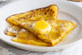 卵ひとつでOK◎生地が美味しい基本のクレープのレシピと作り方。料理研究家・フードコーディネーター藤井玲子のレシピサイト。れこれしぴ