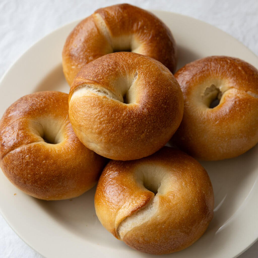 基本のもっちりベーグル